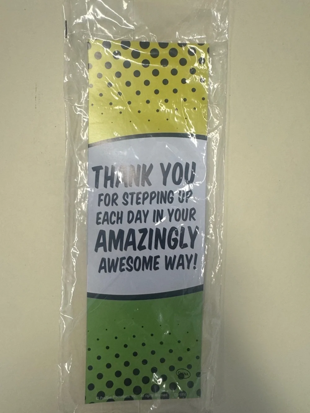 CARTOON SOCKS You’re Awesome & Appreciated Red Green Blue Yellow M Medium NIP